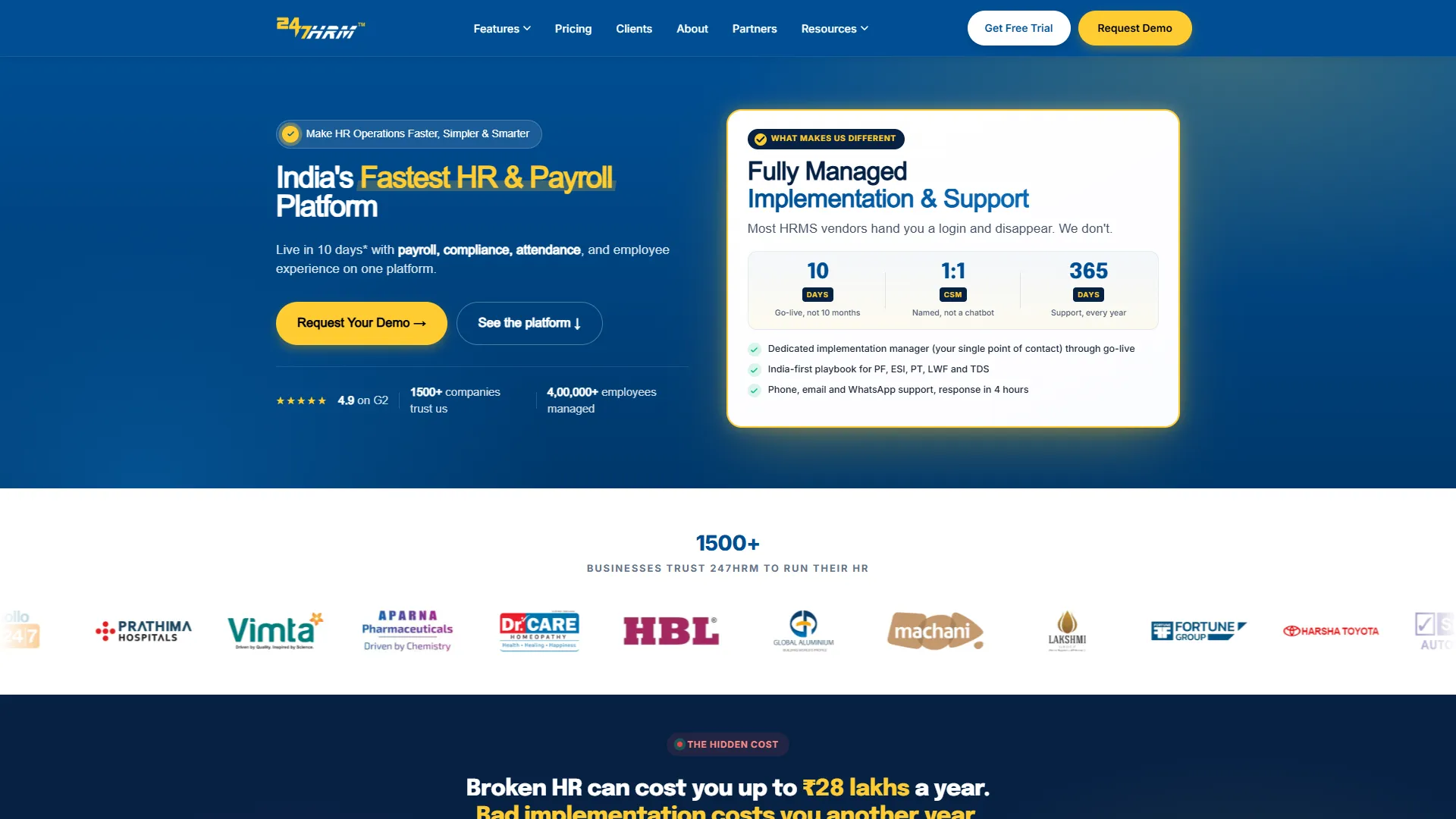 247 HRM Screenshot